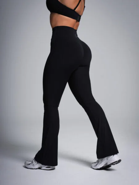 Flare Victory Natural Lift  Leggings - Black